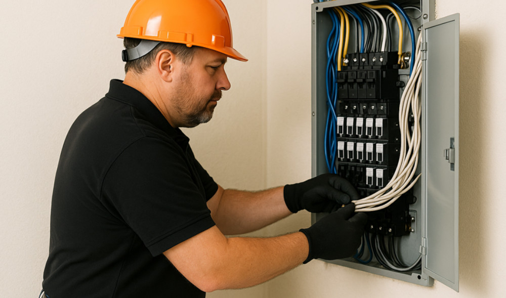 Electrical panel service.
