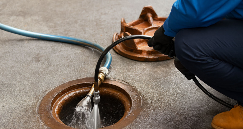 Sewer cleaning.