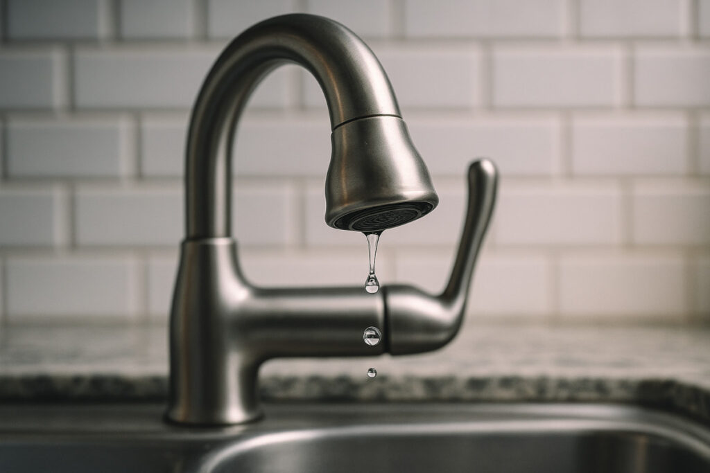 Water Waste - Dripping Faucet